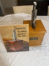 Working Antique 1920s Midland Jump Spark Cigar Lighter Model L Tiger Oak picture