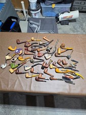 Vintage Estate Smoking Pipes Lot picture
