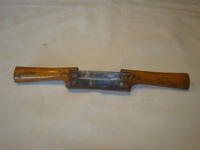 ANTIQUE Wooden Spoke Shave-Draw Plane Wm. Marples & Sons Sheffield Eng. Hibernia picture