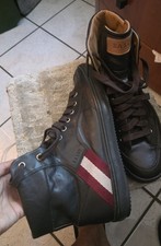 Bally Oldani Leather High-Top Sneakers US 8.5 picture