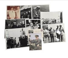 Vintage US Navy Eisenhower Photos Postcard First Day Cover Military History Lot picture