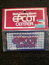 RARE Vtg 1982 EPCOT Center Sew On Patch Sealed Walt Disney World picture