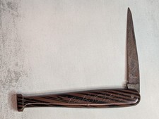 Vintage 1930s Camillus Sword Brand Babe Ruth Bat Knife Single Blade USA picture
