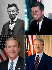 FULL SET OF ALL 45 PRESIDENTS OF THE UNITED STATES 5X7 PHOTO REPRINTS picture