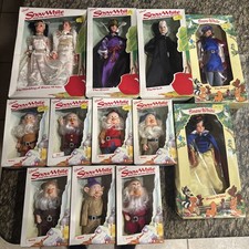 Vintage 1980s Bikin Snow White, Handsome Prince The Seven Dwarfs And Others 12pc picture