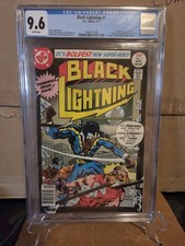 Black Lightning #1 CGC 9.6 WP 1977 1st App. Beautiful Copy picture