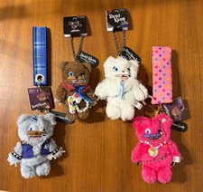 Hamikuma Mascot Key Chain with Strap Set of 4 USJ 2025 JAPAN Limited FS picture