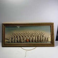 Vintage USMC 3rd Battalion 3rd Marines Company L Panoramic Military Photo Framed picture