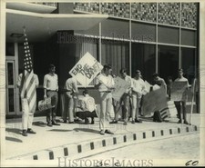 1969 Press Photo Young Americans for Freedom March in New Orleans, Louisiana picture