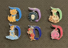 Disney 2026 Hidden Mickey Wave B Disneyland D Pins Complete Set with Chaser picture
