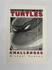 Teenage Mutant Ninja Turtles: Challenges 1991 Mirage Dooney Rare Recalled Error picture