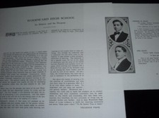 FRED FRANZ 1911 HIGH SCHOOL Bible Student C.T. Russell Jehovah Watchtower IBSA picture