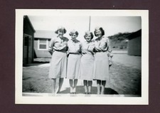 WWII 1944 WAC , A Group U.S. Army, & Photo 3 1/4