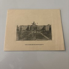 1930s Joseph B Ely Autographed Signed Boston State House Card 52nd Governor Mass picture