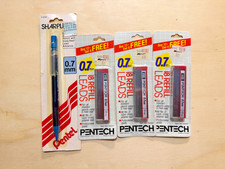Vintage Pentel SharpLet-2 Mechanical Pencil 0.7mm HB NOS w/ 3 Lead Refills picture