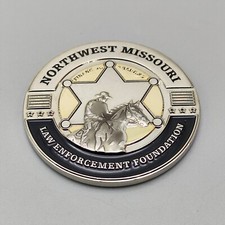 Northwest Missouri Law Enforcement Foundation Challenge Coin picture