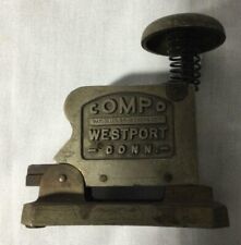 Antique Compo Stapler Westport Conn. Rare Vintage Office Supply picture