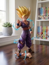Super Saiyan 2 SSJ2 Son Gohan Figure Gift Toy Kamehameha Cell Saga DBZ Statue picture