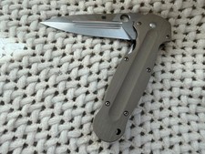 SPYDERCO C215GP EUROEDGE CPM-S30V Pre-Owned Never Used Manual Folding No Box. picture
