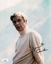 MICHAEL CAINE HAND SIGNED 8x10 COLOR PHOTO         HOLLYWOOD LEGEND       JSA picture