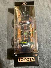 M2 Machines Toyota 1985 4x4 Truck Clear Ball Ornament Set 2 Boxed picture
