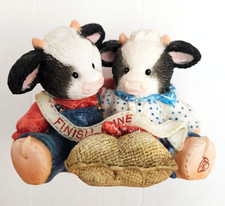Enesco Marys Moo Moo - We Make a Great Team Figurine by Mary Rhyner picture