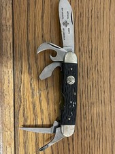 Camillus Official Boy Scouts of America Model 1046 5-Blade Camp Knife Mint picture