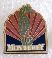 City of Monterey, California Tourist Travel Souvenir Pin - Seahorse picture