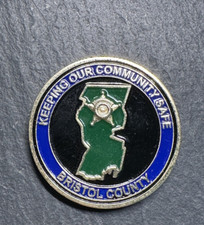 BRISTOL COUNTRY SHERIFF'S OFFICE THOMAS HODGSON CHALLENGE COIN G808 picture