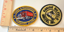 ALASKA HIGHWAY PATCHES ICE ROAD TRUCKERS DRIVER FAIRBANKS KODIAK OILFIELD HAULER picture