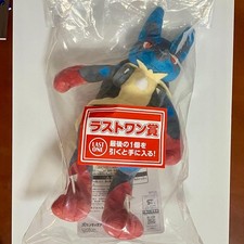 Pokemon Mega Lucario Plush Ichiban Kuji Mega Evolution Last One Prize Japan picture