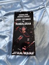 Andrei Svechnikov the Mandalorian Bobblehead Star Wars Night picture