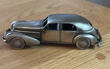 VTG Nostalgic Miniatures Pewter 1936-1937 Cord 810 812 Die Cast Car USA NIB picture