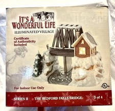 Enesco It's a A Wonderful Life Village The Falls Bridge Series II New picture
