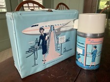 VINTAGE THE STEWARDESS LUNHCBOX AND THERMOS picture
