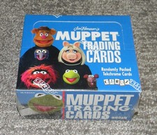 1993 Cards Jim Henson's - Muppet Trading Cards: Sealed Box - 36 Unopened Packs picture