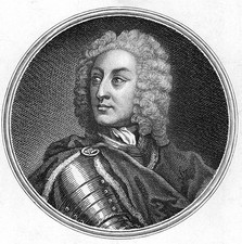 Portrait ofJames Edward Oglethorpe based on a sculpture by Ravenet- Old Photo picture