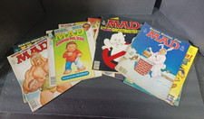 Vtg MAD Magazine 1986 - 1990 Grbg Pail Kds Hulk Hogan Ghostbusters - Lot of 11 picture