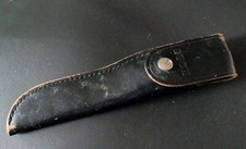 Vintage Buck 105 USA Pathfinder Hunting Knife With Leather Sheath  picture