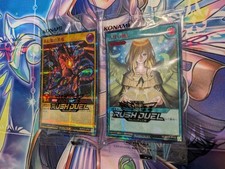 Yu-Gi-Oh Rush Duel Promo 2 Cards Crimson Dragon & Angel picture