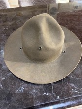 WWI US Army M1911 Campaign Hat Paul B Hendel Co Size 7 Phila QM Depot K-839 picture