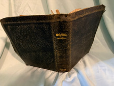 Vintage Antique Holy Bible International Series Self Pronouncing John C Winston picture