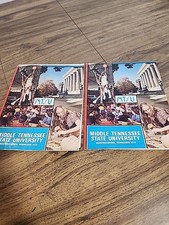 2 Vintage 1970s MTSU Middle Tennessee State University Course Catalogs picture