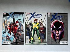 X-MEN BLUE #7 1 in 25 David Lopez Variant & #2 #13 Marvel Comics Lot NM/VF? Pics picture