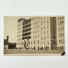 Antique RPPC Real Photograph Postcard Building Norfolk & Western Roanoke VA picture