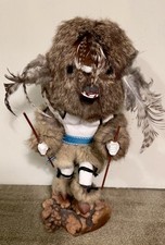 Vintage Native American Hopi 15” Kachina Doll The Deer Signed   Paja picture