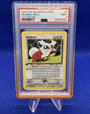 Pokémon 2001 Neo Revelation Delibird Holo 1st Ed #5/64 PSA 9 165402581 picture