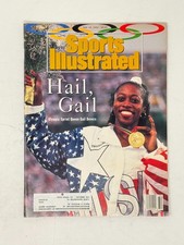 Sports Illustrated Magazine August 10 1992 Gail Devers Hail, Gail picture