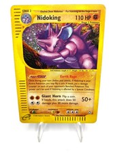 Pokemon Card Nidoking Holo Rare H18/H32 Aquapolis Set 2002 Good ENG English picture
