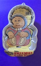Cabbage Patch Kids Preemie Cake Pan Mold Wilton 1985 VTG NOS Party Birthday New picture